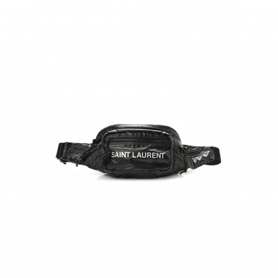 YSL NUXX BODY BELT BAG BLACK 0400017993356 (24*16cm)